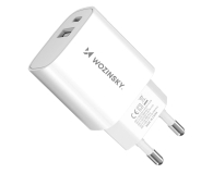 Wozinsky Ładowarka sieciowa USB-A USB-C 20W biała WGWCW - 1487881 - zdjęcie 2